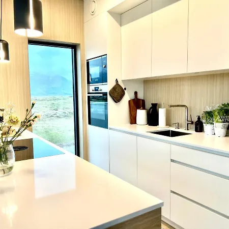 Chalet New Luxury Cabin Near Henningsvaer Front Row Lyngvaer Lodges Kleppstad