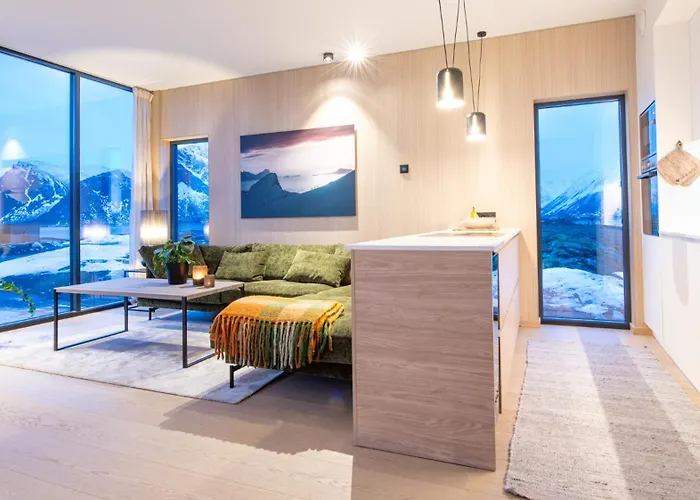 Chalet New Luxury Near Henningsvaer Lofoten Kleppstad